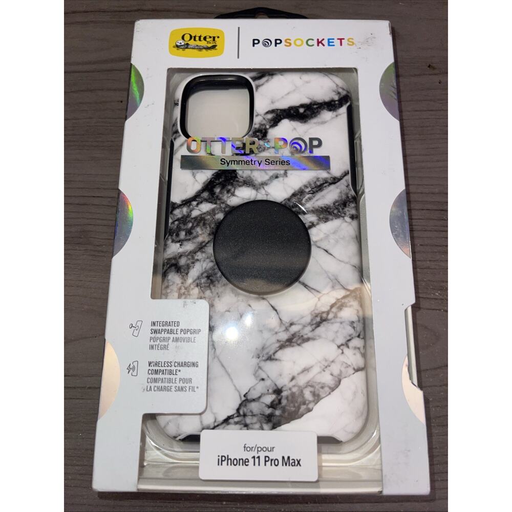 Otterbox PopSockets Otter+Pop Symmetry Case iPhone 11 Pro Max granite look